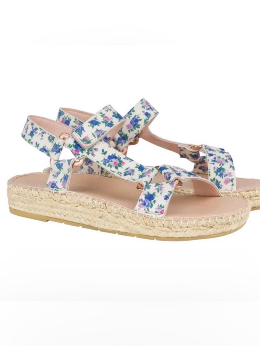 LoveShackFancy Loves Manebi Hiking Sandals in Bluejay